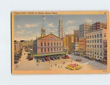 Postcard Faneuil Hall Cradle of Liberty Boston Massachusetts USA picture