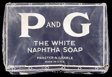 Vintage P&G Procter and Gamble White Naphtha Soap Laundry Cleaning Soap Package picture