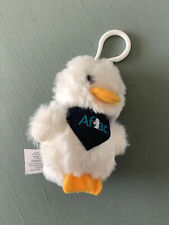 NEW Aflac Baby Duck Plush Keychain Backpack Clip (With sound) picture
