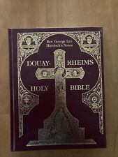 Haydock Douay-Rheims Catholic Bible - THE ONLY UNABRIDGED EDITION - Large Print picture