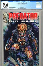 Predator: Big Game #1 CGC GRADED 9.6 - cards included -Warner cover- 2nd highest picture
