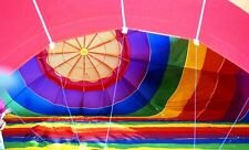 Hot Air Balloons Launch 1990s Vintage Original 35 mm Color Negative picture