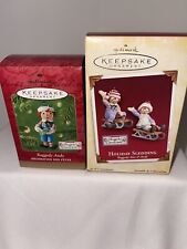 Hallmark Keepsake Ornaments Lot Of 3 Raggedy Ann And Andy picture