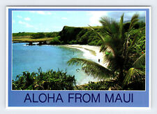 Aloha from Maui Hawaii Vintage 4x6 Postcard BRY75C picture