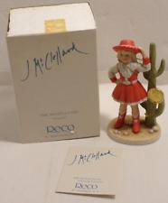 Reco Collection The McClellands Cowgirl Figurine Japan New picture