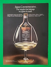 1979 SAUZA Commemorativo Tequila Vintage  1970's Magazine Print Advertisement picture