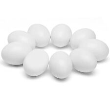  Huevos Falsos De Madera, 9 Piezas Huevo De Pascua De Madera Blanca Huevos De... picture