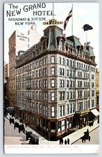 New York City~New Hurlbert Grand Hotel~Broadway & 31st~c1905 Postcard picture