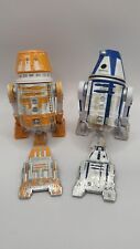 Set of Star Wars Droids L4-R6 and C2-B9 Figures and Pins Disney Droid Depot GE picture