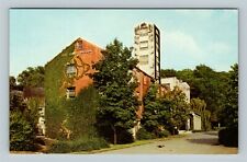 Lynchburg TN Jack Daniel's Hollow Distillery Statue Vintage Tennessee Postcard   picture