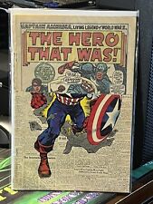 Captain America #109 Silver age Steranko Origin Issue Key Nice Looking~ Read picture