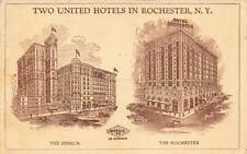 Two United Hotels Seneca Rochester 1924 NY DB VTG P126 picture