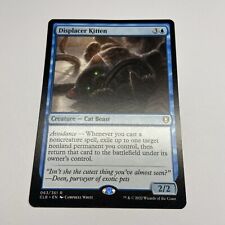 MTG Displacer Kitten - Commander Baldur’s Gate - Rare Blue Card picture