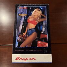 Snap-On Tools Calendar 1994 Pinup Girl Swimsuit Girls Snap-On Garage Man Cave ** picture