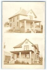c1910's Lewis Wallace Detroit Michigan MI RPPC Photo Dual View Antique Postcard picture