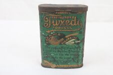 Vintage Advertising Tobacco Metal Vintage Tin Patterson's Tuxedo Tobacciana Rare picture