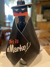 El Marko Vintage Permanent Black Marker/ New/Sealed/ USA 1970 NOS picture