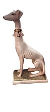 Large Vintage Marwal Greyhound Statue picture