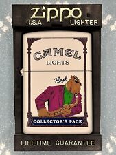 Vintage 1997 Camel Floyd Collector’s Pack White Matte Zippo Lighter NEW RARE picture