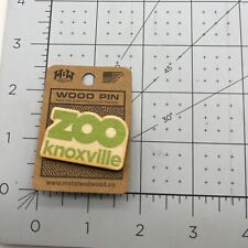 Metal and Wood Co Wood Pin Travel Zoo Knoxville TN State Animals picture