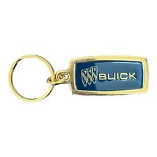 Vintage Gold & Blue Buick Keychain By Carriers picture