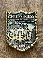 E60 USS Paul Hamilton CPO Chief Petty Officer Mess Challenge Coin picture