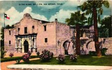 Vintage Postcard- The Alamo, San Antonio, TX Early 1900s picture