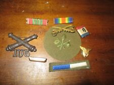 ww1 and spanam patches and pins picture