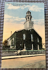 Vintage Postcard - Old North Congregational Church, Marblehead, Massachusetts picture