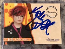 2002 Inkworks The Osbournes Kelly Osbourne as The Daughter Autograph Auto #A3 picture