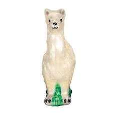 Old World Christmas Llama Holiday Ornament Glass picture