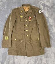 WW2 US Army Enlisted Coat Jacket Wool, 42R 6th Service Command Original  picture