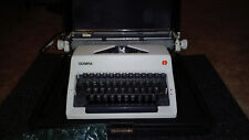 Vintage Olympia International De Luxe Typewriter - White with Case picture