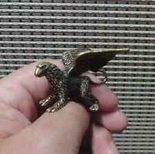 Vintage Solid Brass Copper Strong Gryphon Animal Statue for Home Garden Decor picture