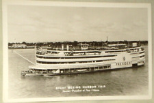 Steamer President Real Photo Postcard  New Orleans La RPPC picture