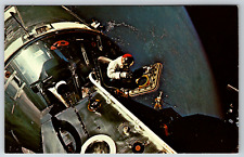 c1960s Apollo 9 Eva Atronaut Schweickart Spider Vintage Postcard picture