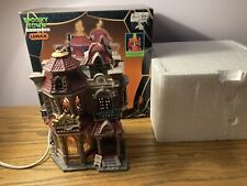 Lemax Spooky Town Porcelain Lighted House Mystic Isabella Psychic Halloween 2003 picture