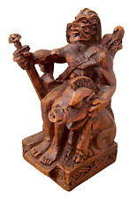 Seated Freyr Statue - Norse Viking God Figure Dryad Design - Asatru Statuary picture
