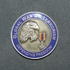 Original USA GWOT Global War on Terrorism Medal Challenge Coin picture