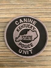 Subdued Kentucky State Police K9 k-9 KY picture
