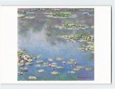 Postcard Water Lilies By Claude Monet, The Art Institute Of Chicago, Illinois picture