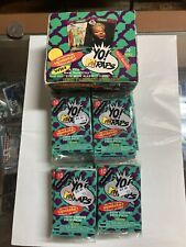 Yo Raps MTV pro set unopened box 36 packs not sealed Update Series Unsearched 91 picture