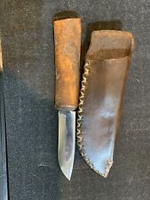 Custom Made Knife From Buffalo Rib picture