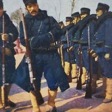 Russo-Japanese War Stereoview c1905 Manchuria China Japanese Soldiers Japan M397 picture