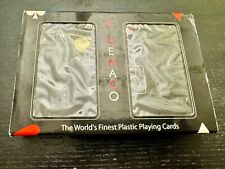 Vintage Gemaco 100% Plastic Playing Cards with Case picture