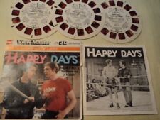 Vtg Happy Days 1978 View Masters 3D Reels Packet w Booklet 