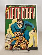 Ajax Comics Black Cobra #1 1954 FN+ picture