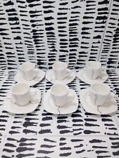 Art Deco Lot tea cups Demitasse Sets Cups-saucers Service For 6 picture