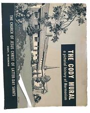 Mormon LDS CODY CHAPEL MURAL FOLIO 1957 fold out pages picture