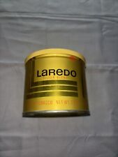 USED EMPTY VINTAGE LAREDO 3 OZ TOBACCO TIN WITH LID picture